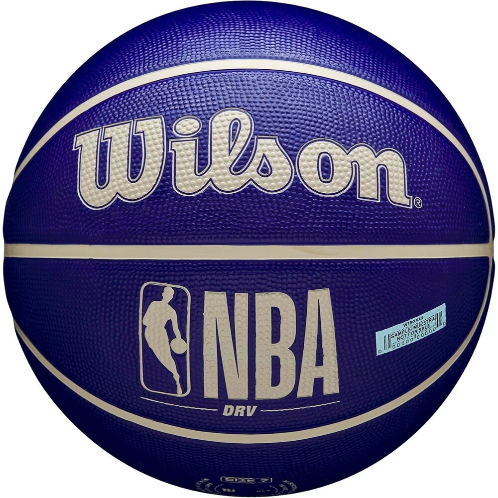 Wilson NBA DRV Outdoor Basketball, Indigo/Beige, Size 7